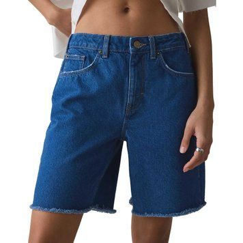 Шорти BDG Tori Mid Rise Cutoff Jort Vintage Denim Dark