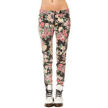 Джинси Billabong Seeker Vintage Floral Pants Off Black
