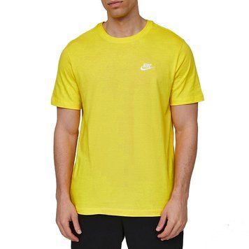 Футболка Nike Club t-shirt yellow