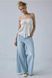 Топ UO Eloise Convertible Tie Split-Front Tube Top White