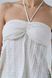 Топ UO Eloise Convertible Tie Split-Front Tube Top White