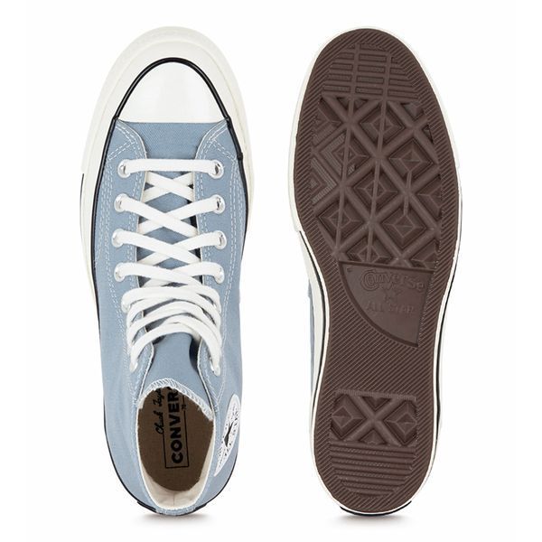 Кеди Converse Chuck 70 Hi Cocoon Blue Egret Black A04584C
