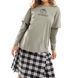 Лонгслів Urban Revivo oversized t-shirt long sleeve underlayer angel graphic