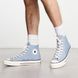 Кеди Converse Chuck 70 Hi Cocoon Blue Egret Black A04584C