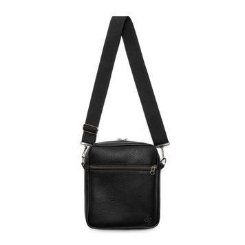 Сумка Через Плече Gard Mini Metal Zip 2 Екошкіра Чорна Текстурована