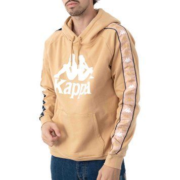 Худі Kappa 222 Banda Authentic Hurtado 3 Pullover Hoodie Beige White