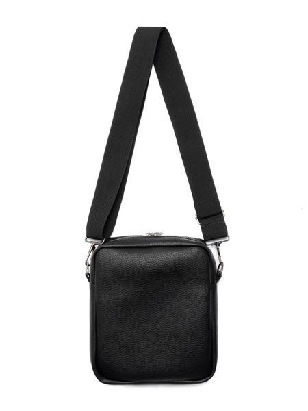 Сумка Через Плече Gard Mini Metal Zip 2 Екошкіра Чорна Текстурована