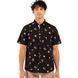 Сорочка RSQ Ditsy Skull Button Up Shirt Black