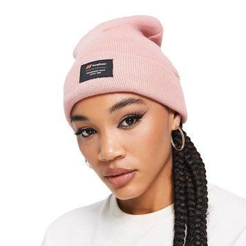 Шапка Berghaus Heritage Badge beanie blush pink