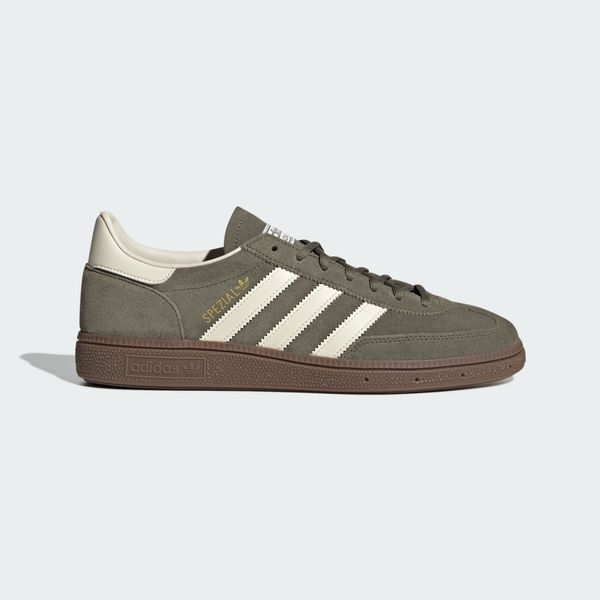 Кеди Adidas Originals Handball Spezial Olive Strata Cream White Gum JR2121