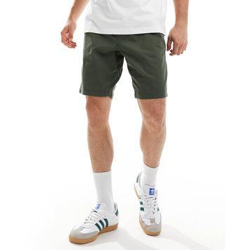 Шорти Asos Design slim chino shorts khaki