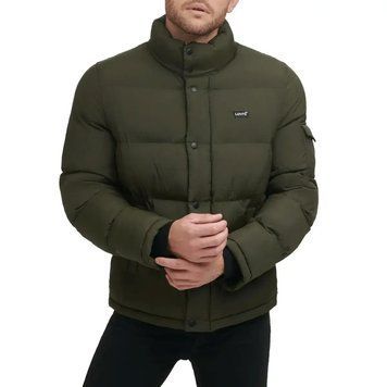 Куртка Levi's Ultra Loft Bubble Puffer Jacket Olive Taslan LM1RN082