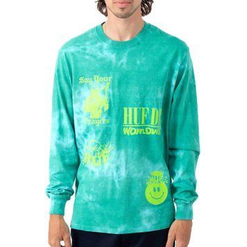 Лонгслів HUF Disorder LS Shirt Blue