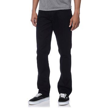 Джинси Free World Night Train Black Denim Regular Fit Jeans 0000830 фото