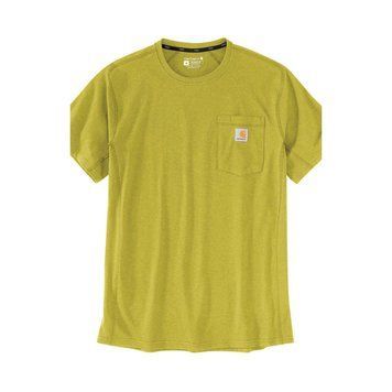 Футболка Carhartt Force Relaxed Fit MW Pocket T-Shirt Warm Olive Heather