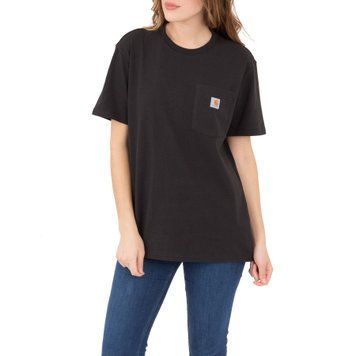 Футболка Carhartt WK87 Workwear Pocket T-Shirt Black