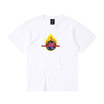 Футболка HUF Global Warming T-Shirt White