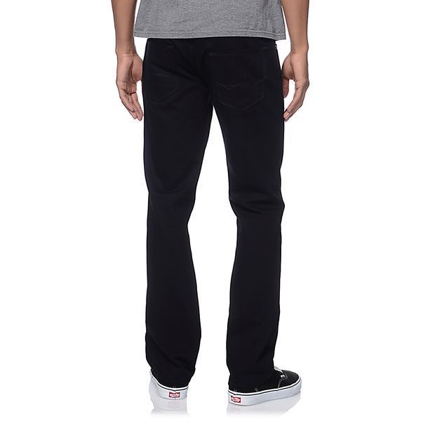 Джинси Free World Night Train Black Denim Regular Fit Jeans 0000830 фото