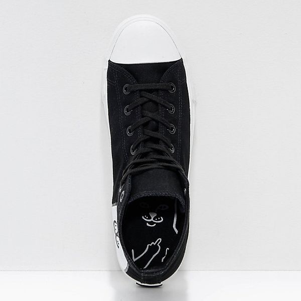 Кеди RIPNDIP Lord Nermal Black & White Hi-Top