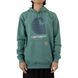 Худі Carhartt Rain Defender Midweight "C" Logo Graphic Hoodie Slate Green Heath