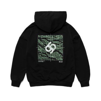 Худі Gard Oversize Digital Terrain Чорний