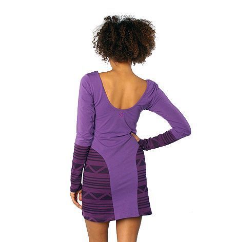 Сукня Crooks and Castles Apache Colorblock Dress Mulberry