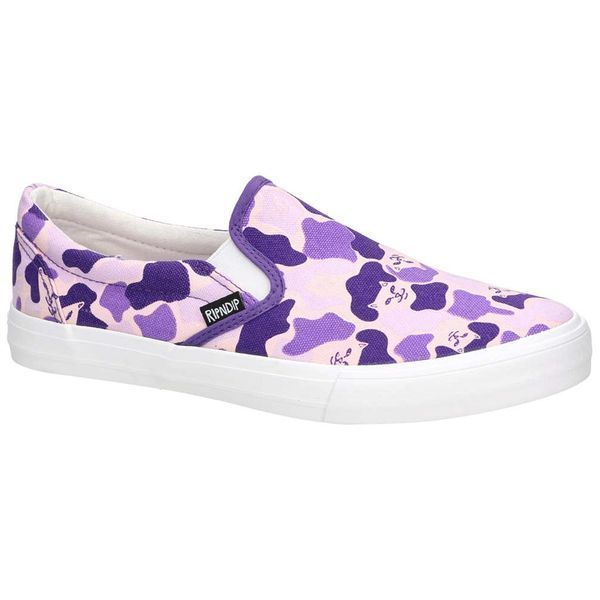 Кеди сліпони RIPNDIP Slip-On Purple Nermal Camo