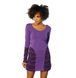 Сукня Crooks and Castles Apache Colorblock Dress Mulberry