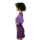 Сукня Crooks and Castles Apache Colorblock Dress Mulberry