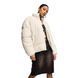 Куртка Reclaimed Vintage unisex puffer bomber jacket off white