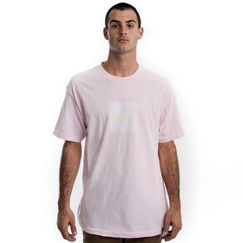Футболка HUF Box Logo UV T-Shirt Pink
