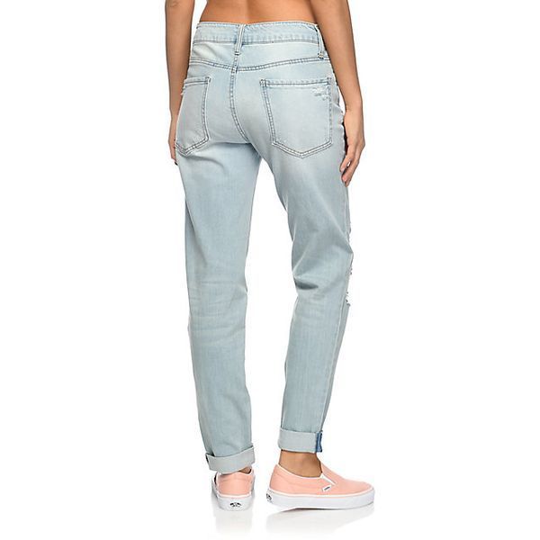 Джинси Empyre Easton Destroyed Boyfriend Light Wash Jeans
