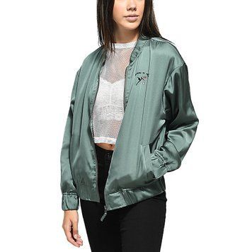 Бомбер Empyre Rose Forever Anouk Olive Jacket