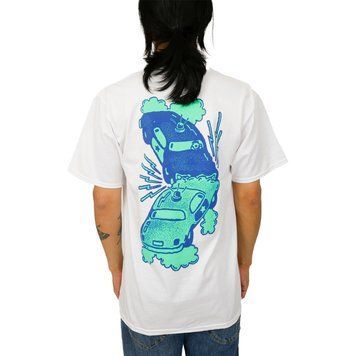 Футболка HUF Collison T-Shirt White