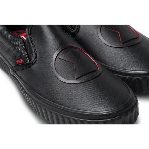 Кеди сліпони Vans x Marvel Slip-On Black Widow