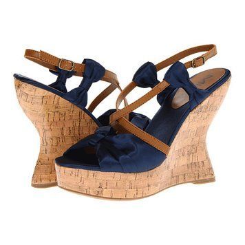 Босоніжки MIA Isabella Navy Satin