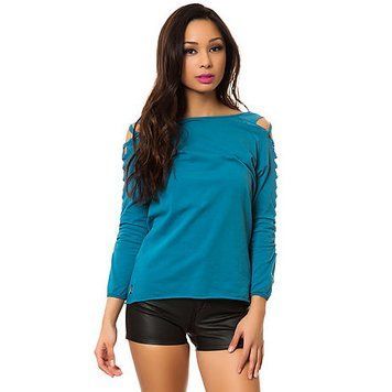 Лонгслів Insight Fish Bone LS Top Saxony Teal 0001461 фото