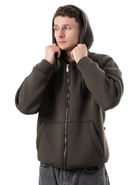 Худі Gard Oversize Fleece На Блискавці Хакі