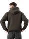 Худі Gard Oversize Fleece На Блискавці Хакі