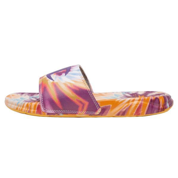 Шльопанці Champion Mega Slides Tie Dye Purple Gold