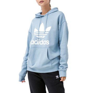 Худі Adidas Adicolor Trefoil Pullover Hoodie Ambient Sky
