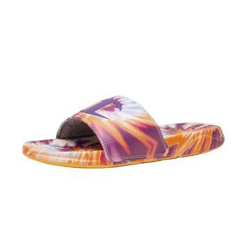 Шльопанці Champion Mega Slides Tie Dye Purple Gold