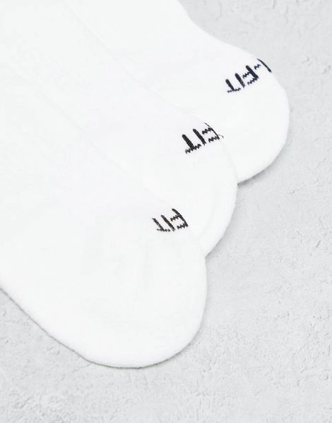 Шкарпетки Nike Training Everyday Plus Cushioned 3 pack crew socks white(Комплект)