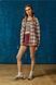 Сорочка BDG Brixton Flannel Button-Down Shirt Pink Combo