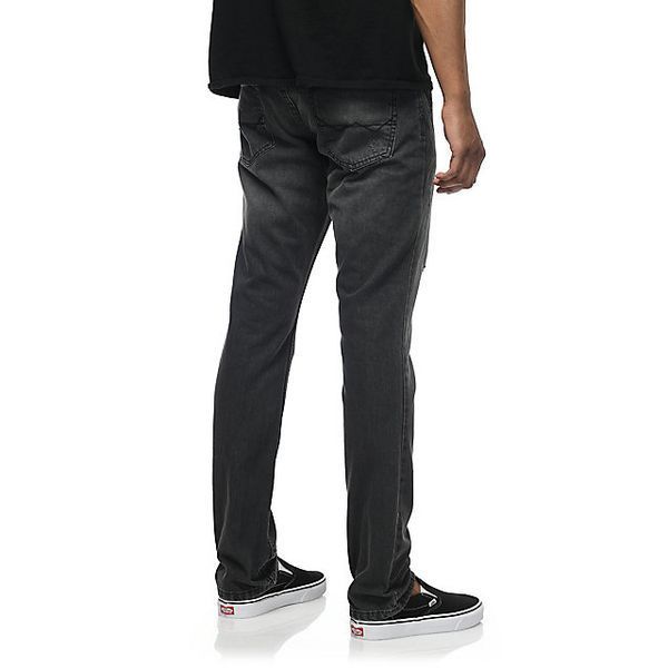 Джинси Free World Messenger Black Thunder Wash Skinny Jeans