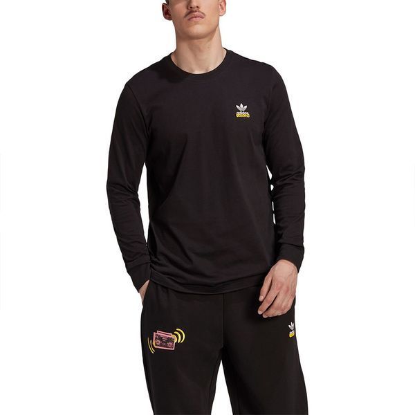 Лонгслів Adidas Originals Unite long sleeve tee black