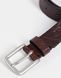 Ремінь Jack & Jones leather belt brown