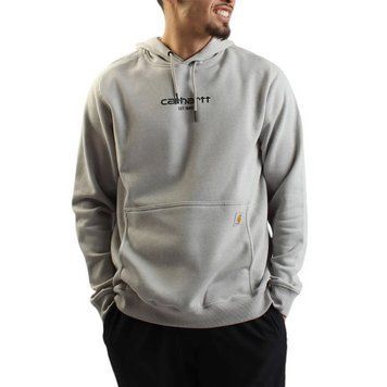Худі Carhartt Force Relaxed Fit Lightweight Logo Graphic Hoodie Asphalt Heather