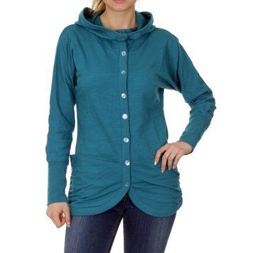 Худі Burton Spirit Premium Button-Up Hoodie Peacock