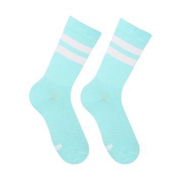Шкарпетки Noskar Tiffany Blue Essential White Stripes
